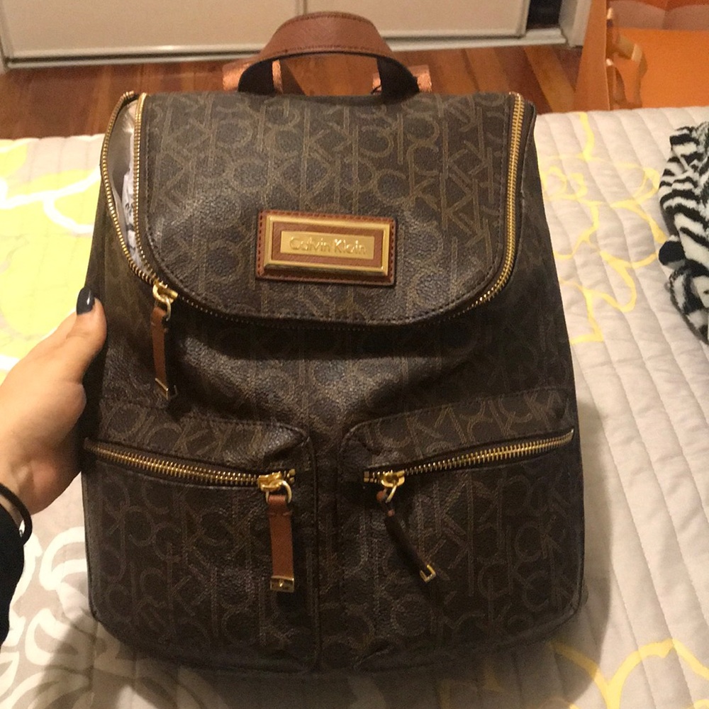 Calvin Klein book bag